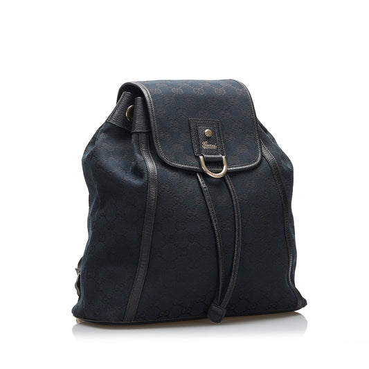 GG Canvas D-Ring Canvas Backpack