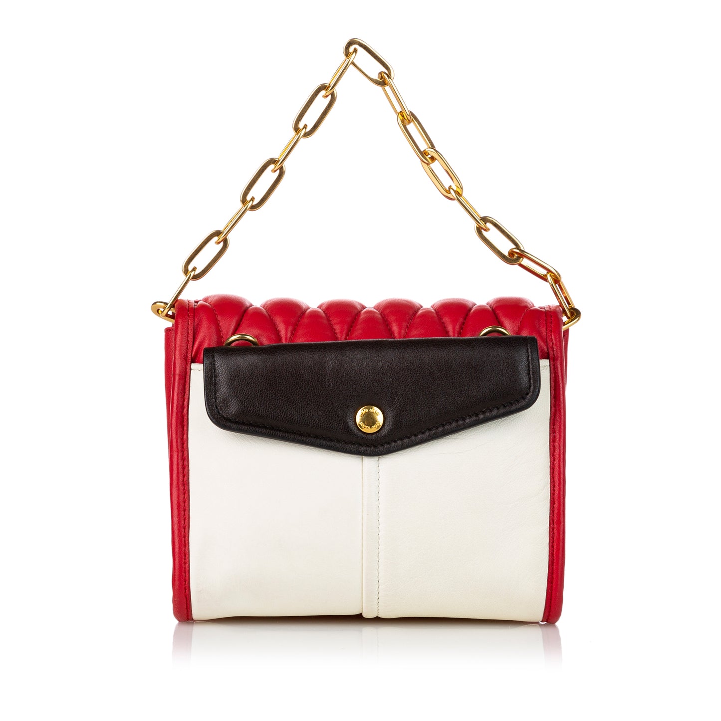 Matelasse Leather Satchel
