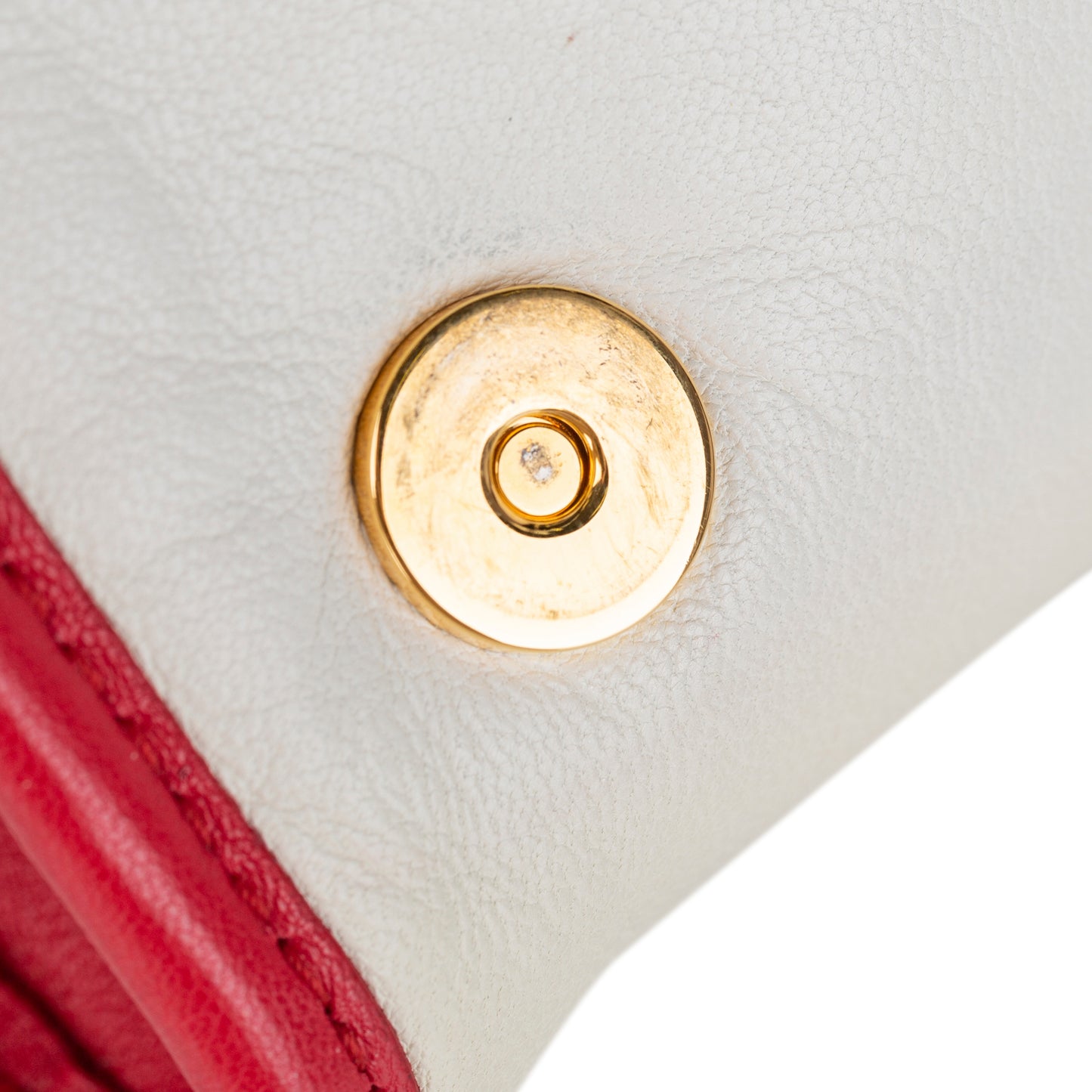 Matelasse Leather Satchel