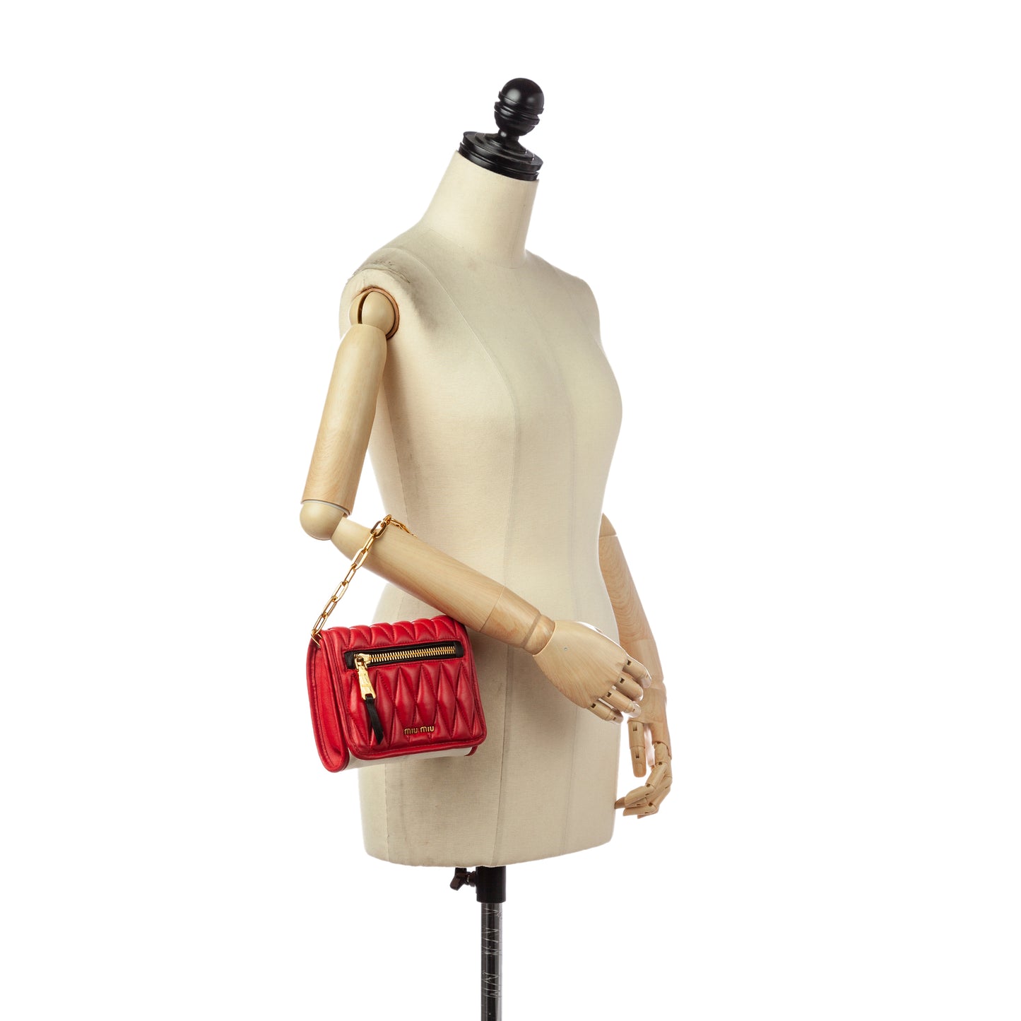 Matelasse Leather Satchel