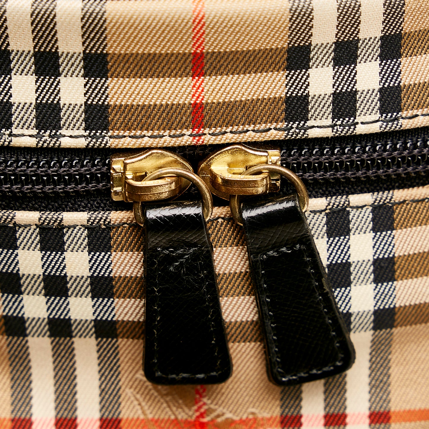 Haymarket Check Vanity Bag