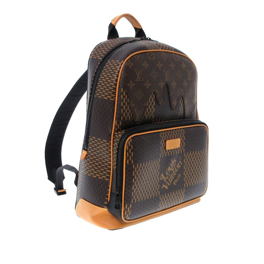 Monogram Nigo Damier Giant Wave Campus Backpack