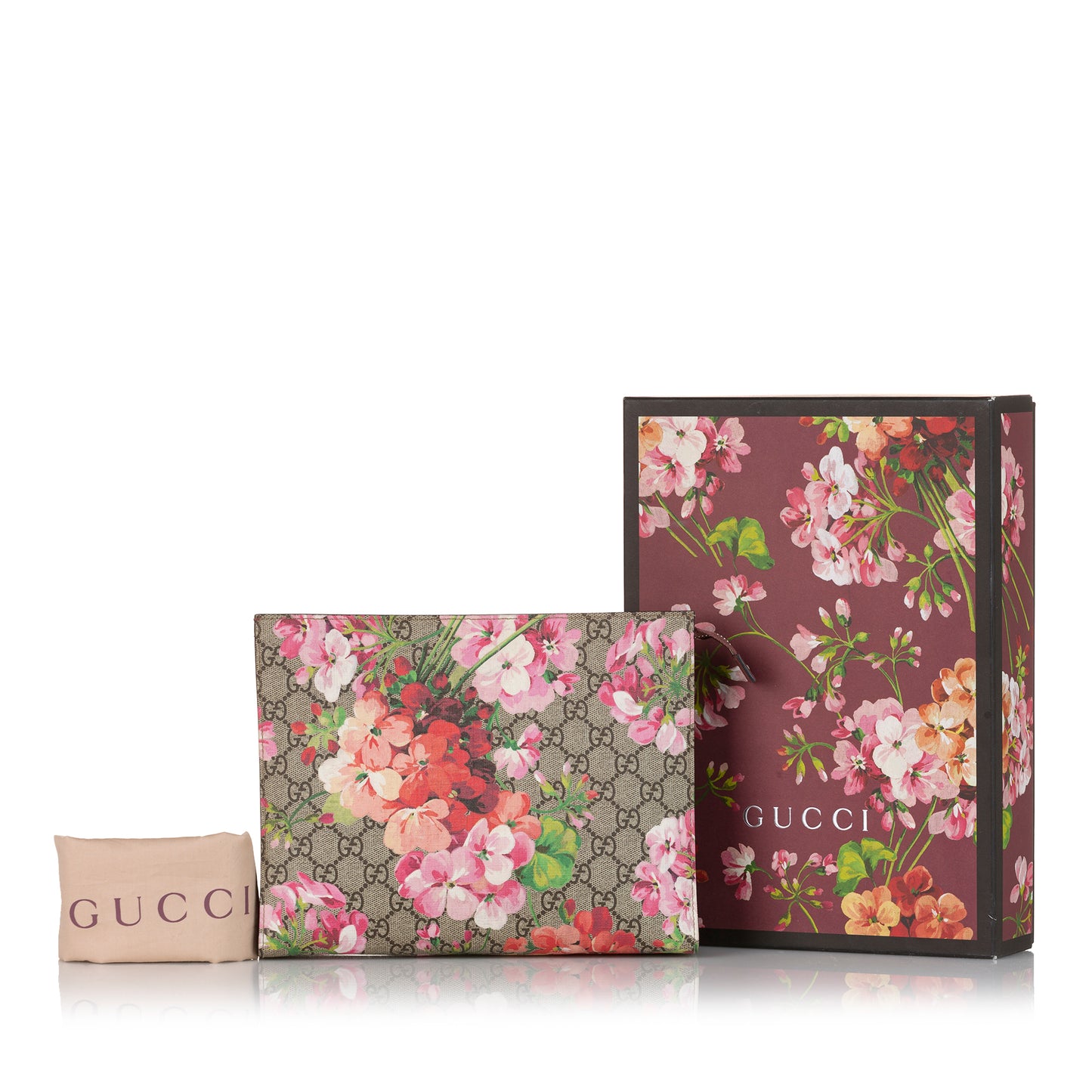 GG Blooms Clutch Bag