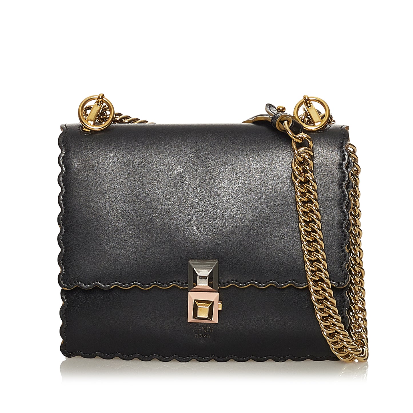 Kan I Leather Crossbody Bag