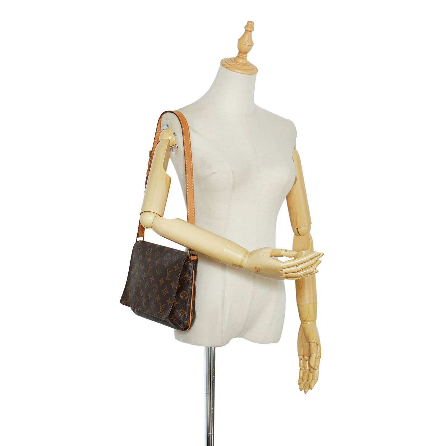 Monogram Musette Tango Short Strap