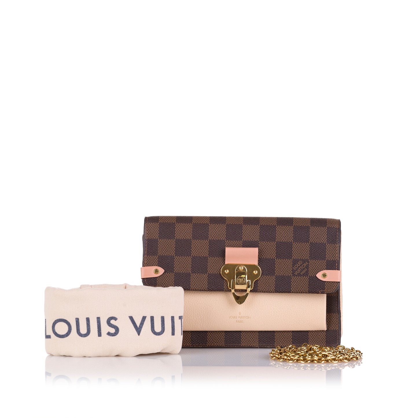Damier Ebene Vavin Wallet on Chain