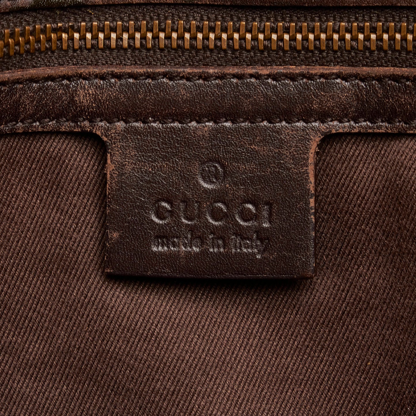 GG Canvas Belt Tote Bag