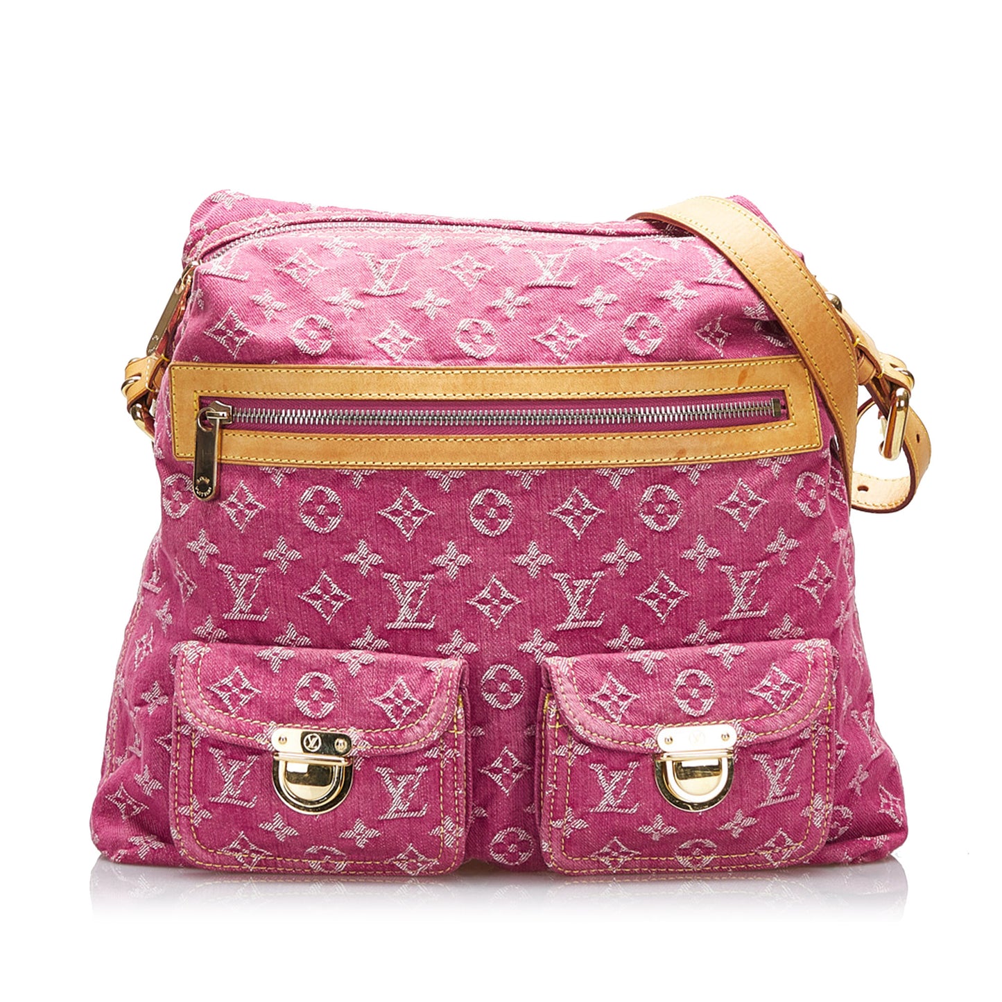 Monogram Denim Baggy GM