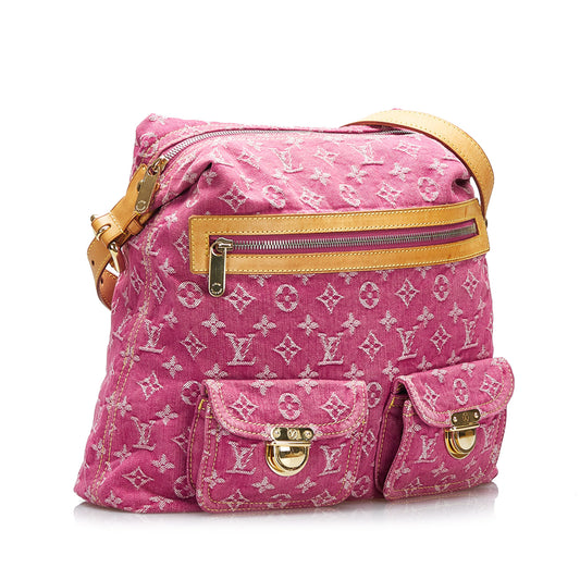 Monogram Denim Baggy GM