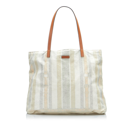 Printed Canvas Tote