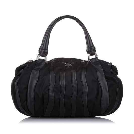 Tessuto Nappa Waves Tote Bag