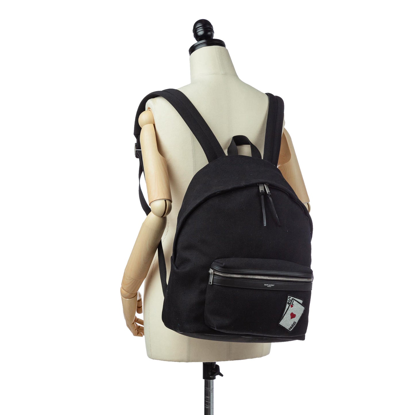Playing Cards City Canvas Backpack