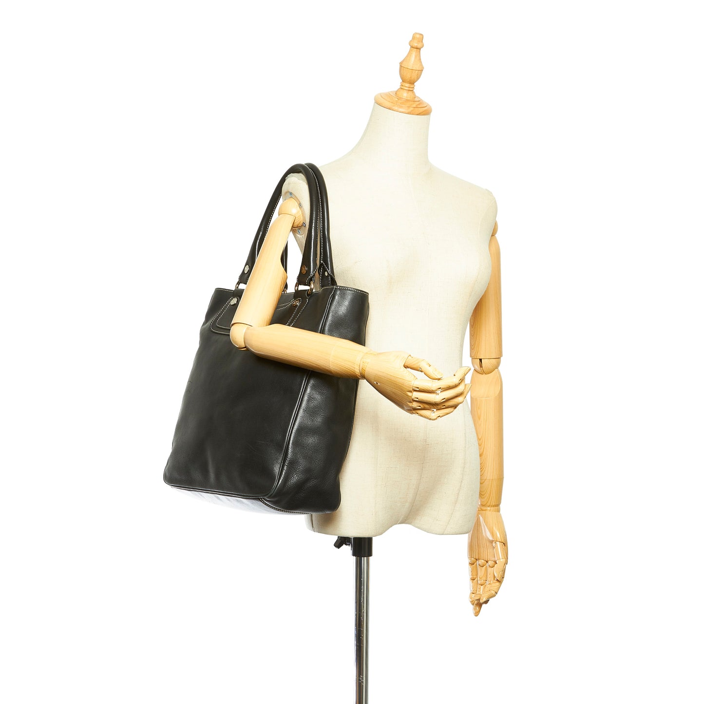 Boogie Leather Tote Bag