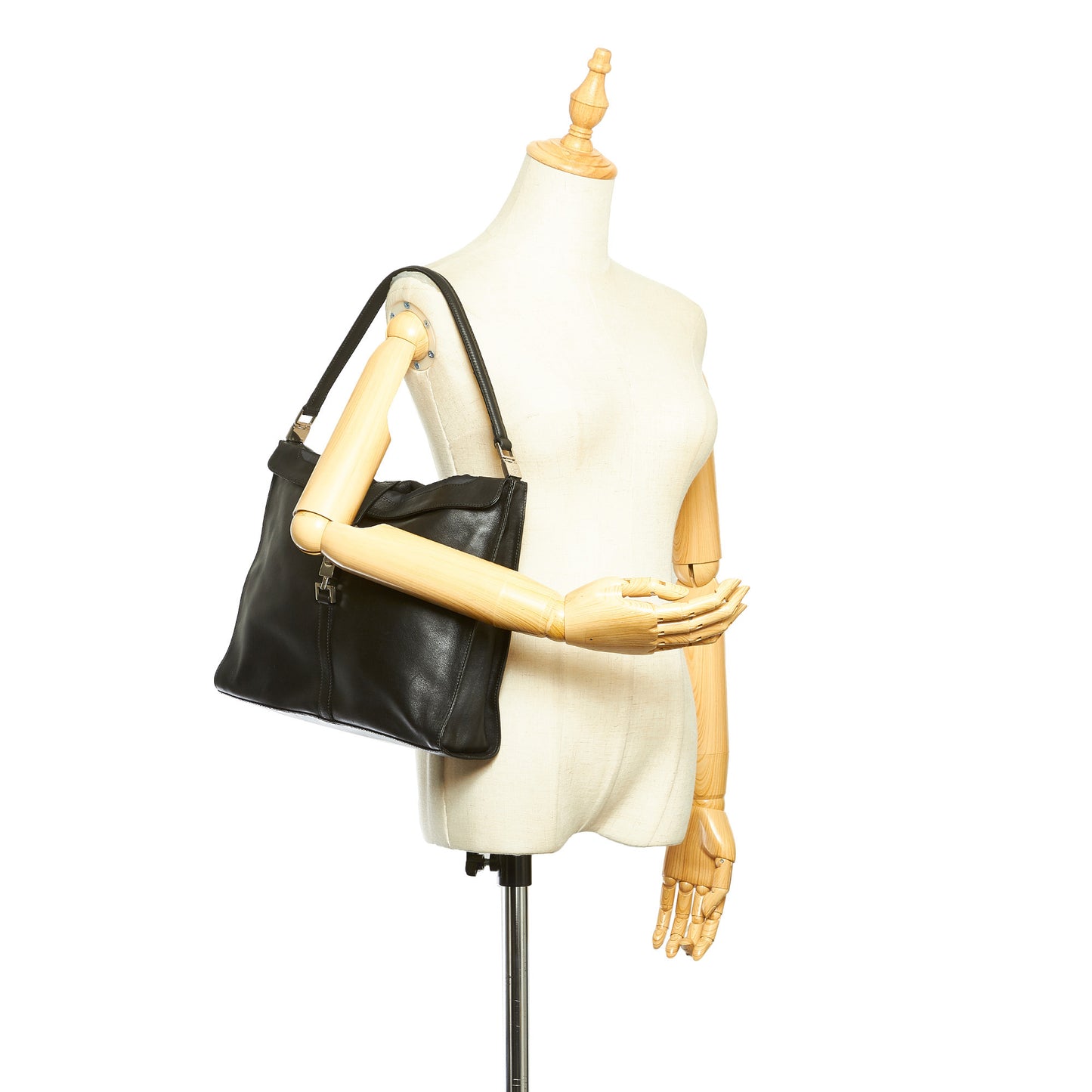 Jackie Leather Shoulder Bag