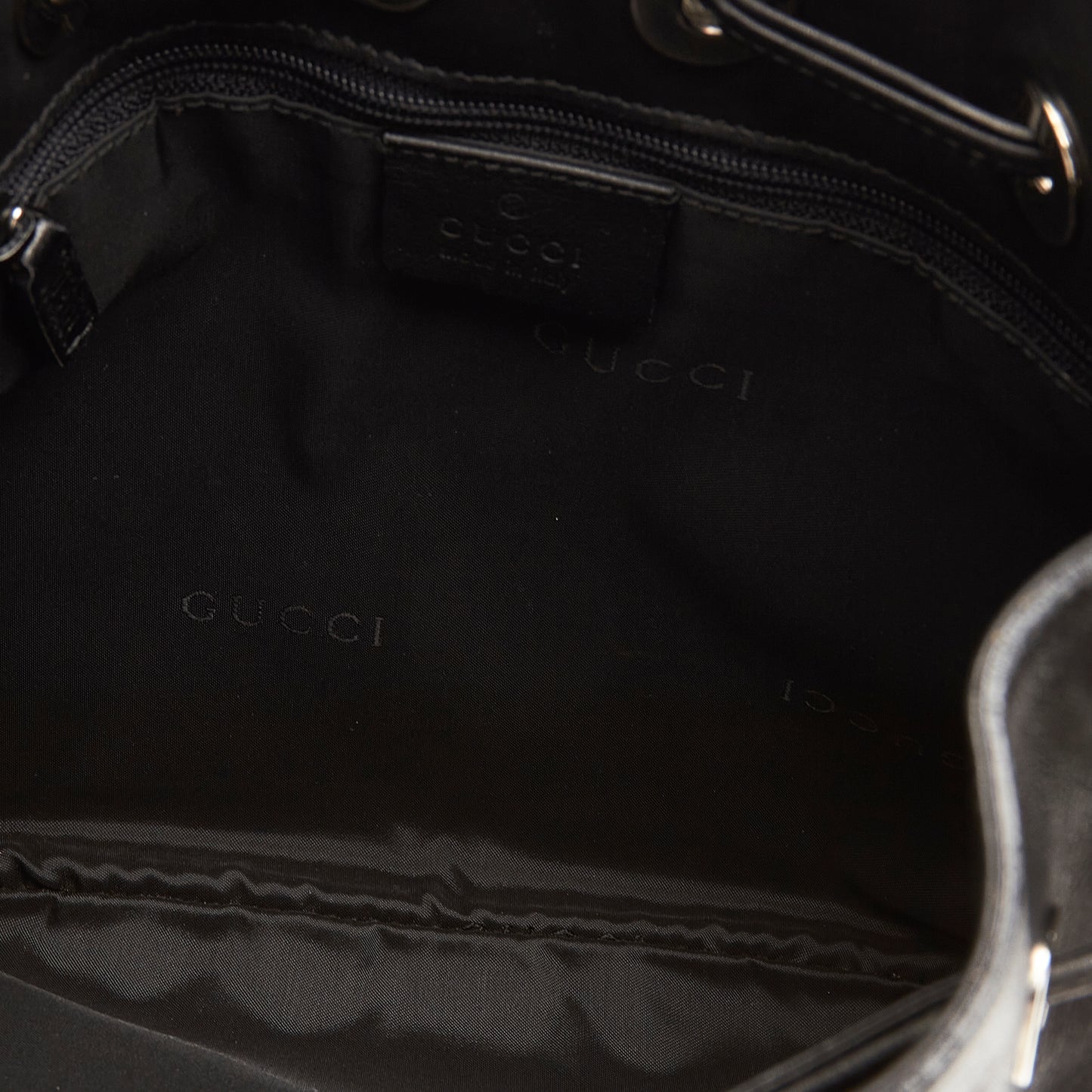 Leather Drawstring Hobo Bag