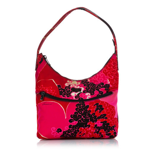 Flora Canvas Shoulder Bag