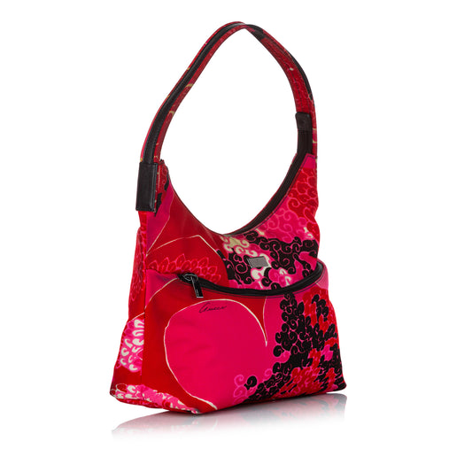 Flora Canvas Shoulder Bag