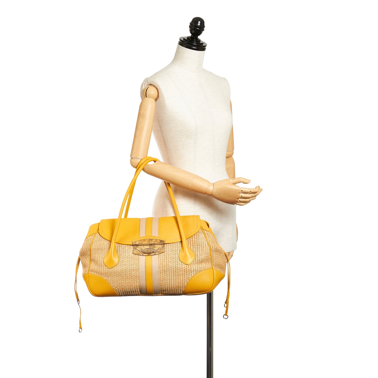 Raffia Shoulder Bag