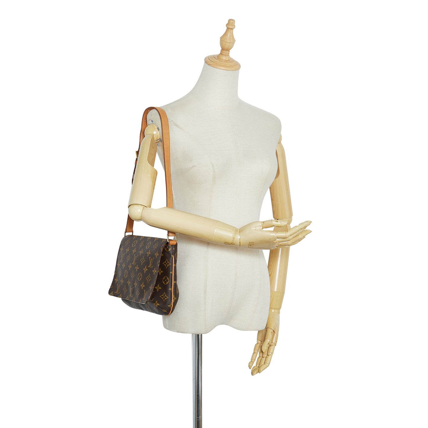Monogram Musette Tango Short Strap