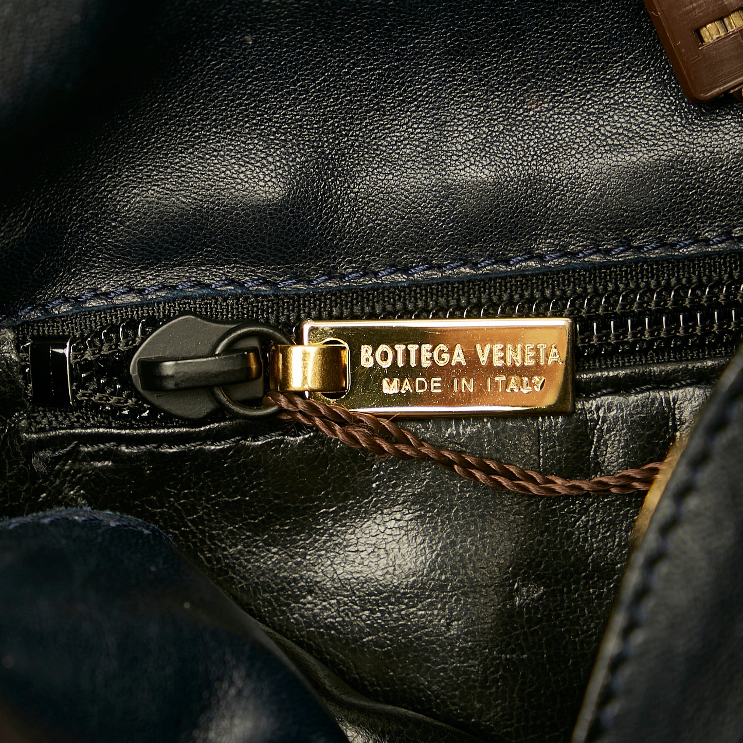 Intrecciato Leather Shoulder Bag
