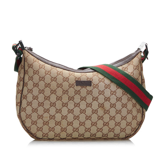 GG Canvas Web Crossbody