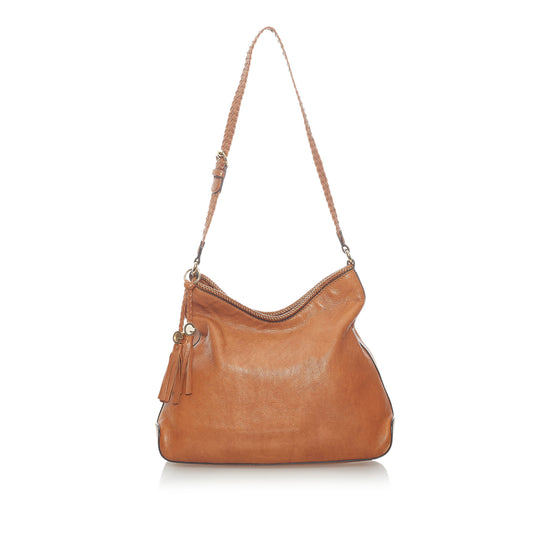 Marrakech Leather Shoulder Bag