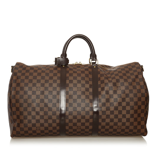 Damier Ebene Keepall Bandouliere 55