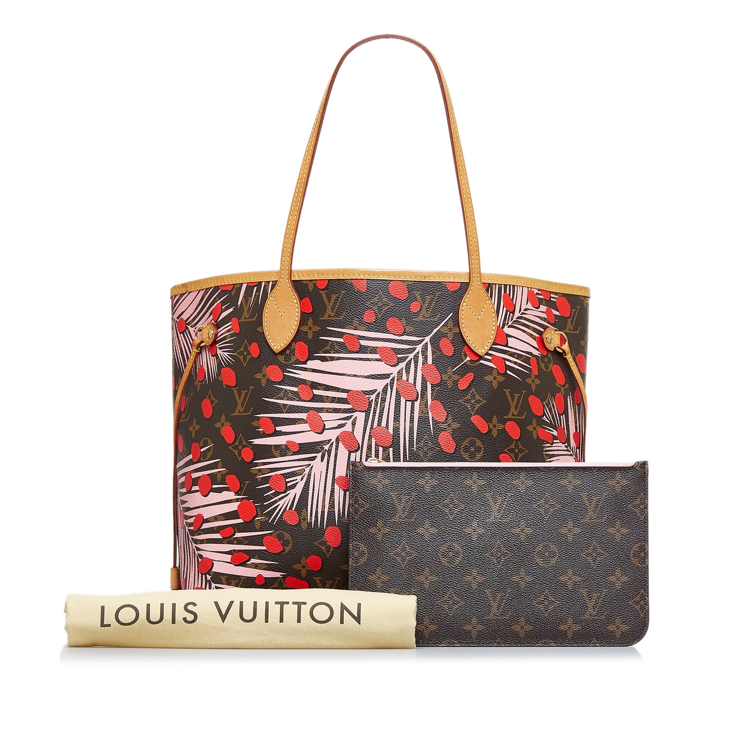 Monogram Jungle Dots Neverfull MM