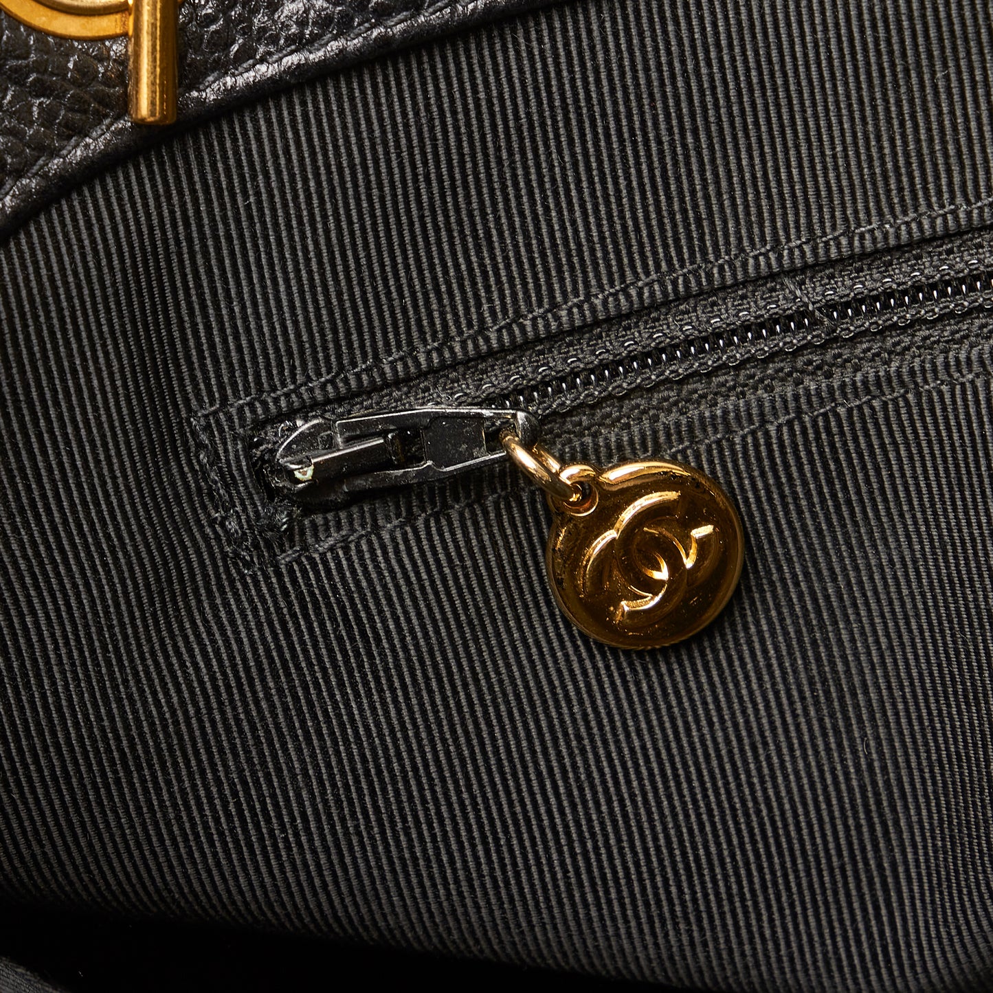 Triple Coco Caviar Shoulder Bag