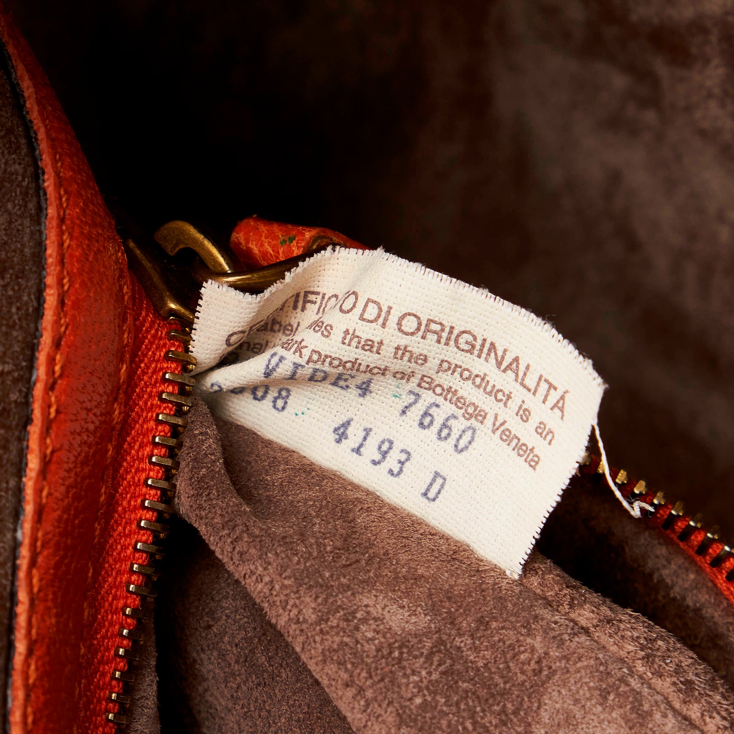 Intrecciato Leather Tote Bag
