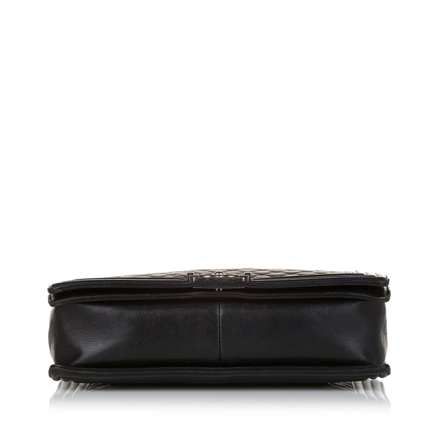 Large Boy Lambskin Leather Flap Bag