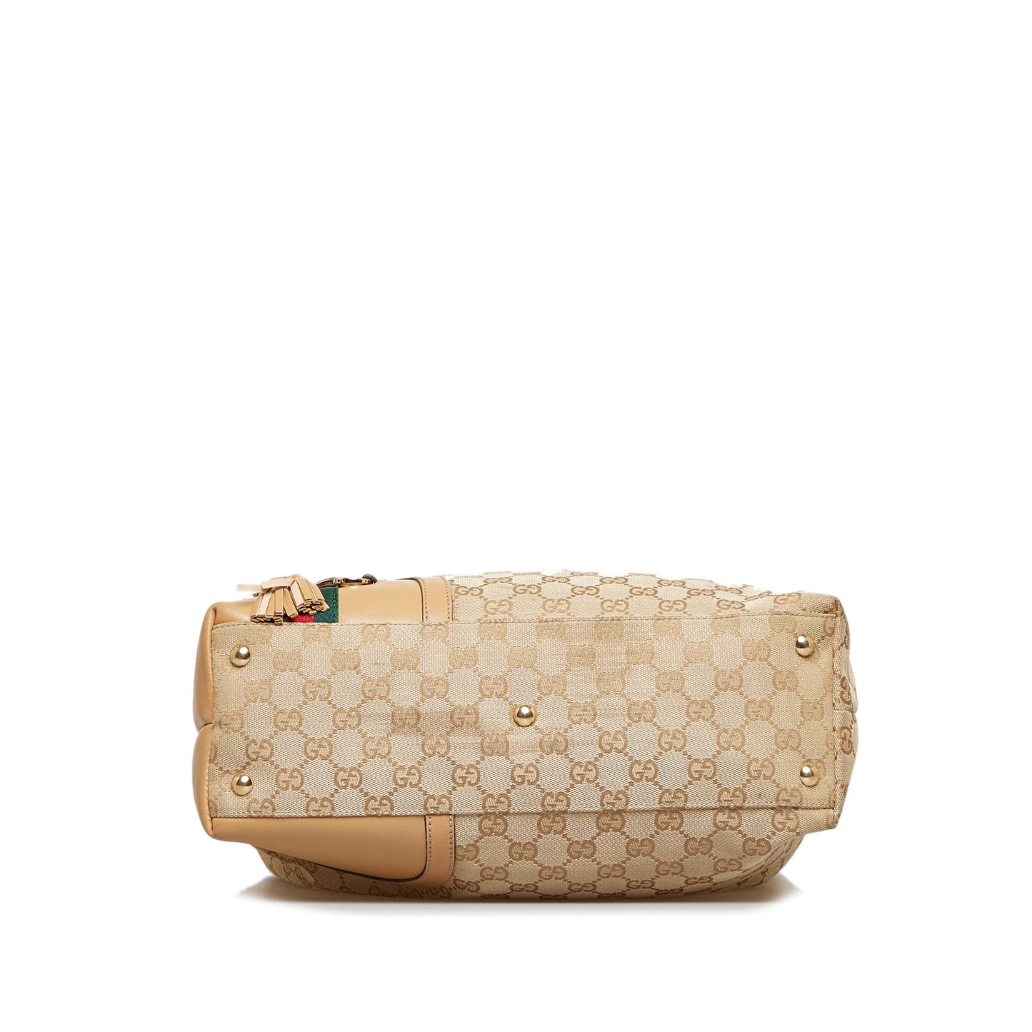 GG Canvas Horsebit Shoulder Bag