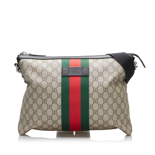 GG Supreme Web Crossbody