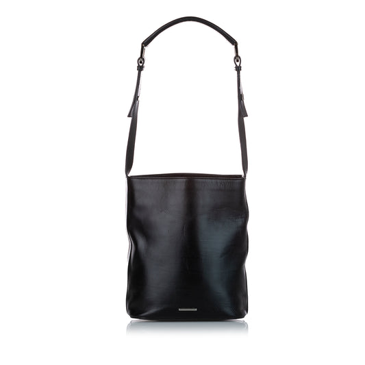Leather Bucket Bag