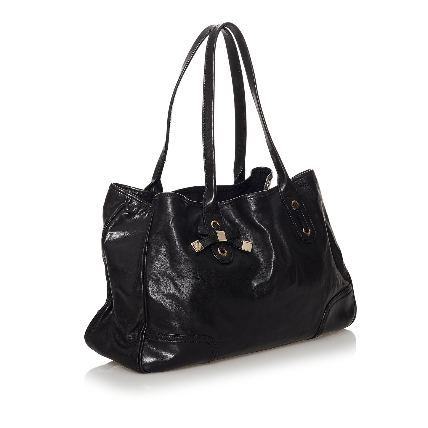 Princy Leather Tote Bag