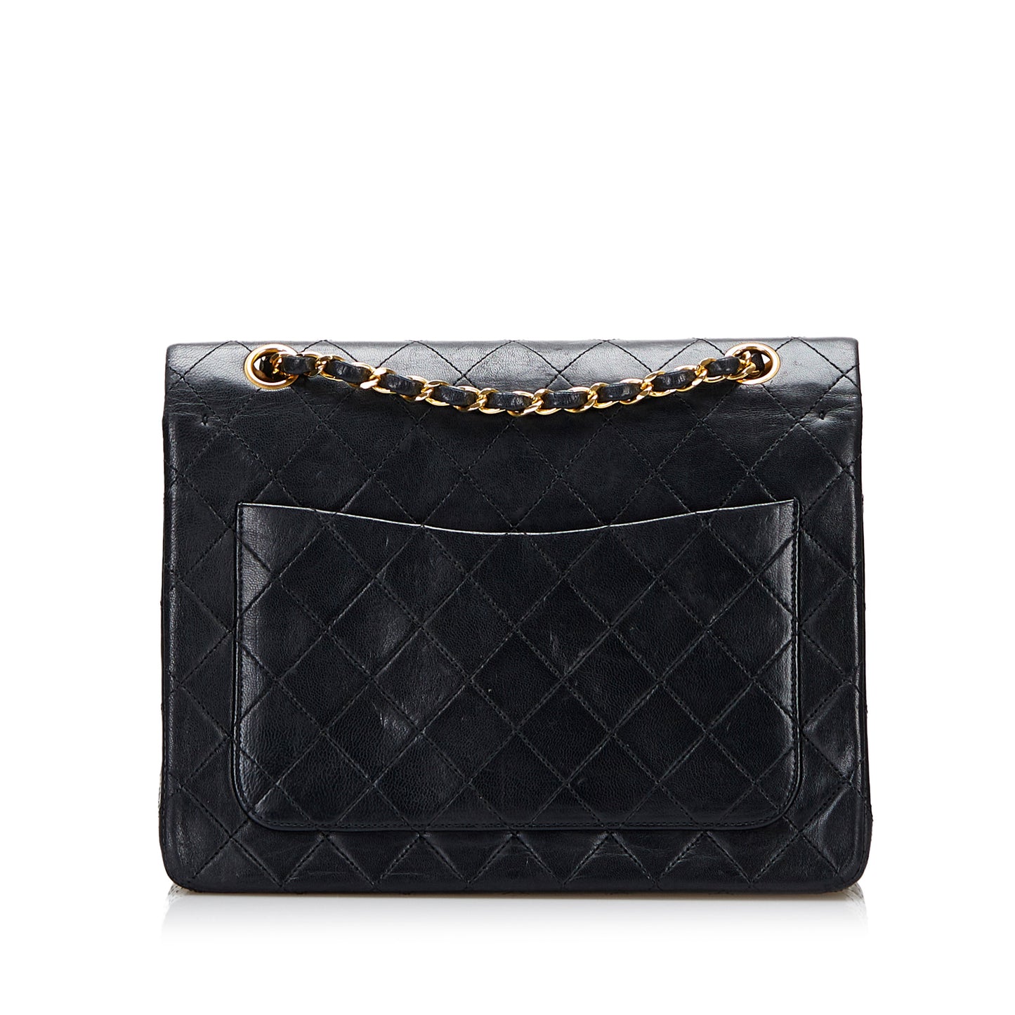 Small Classic Lambskin Double Flap