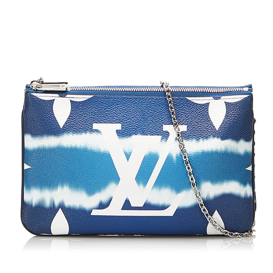 Monogram Escale Double Zip Pochette