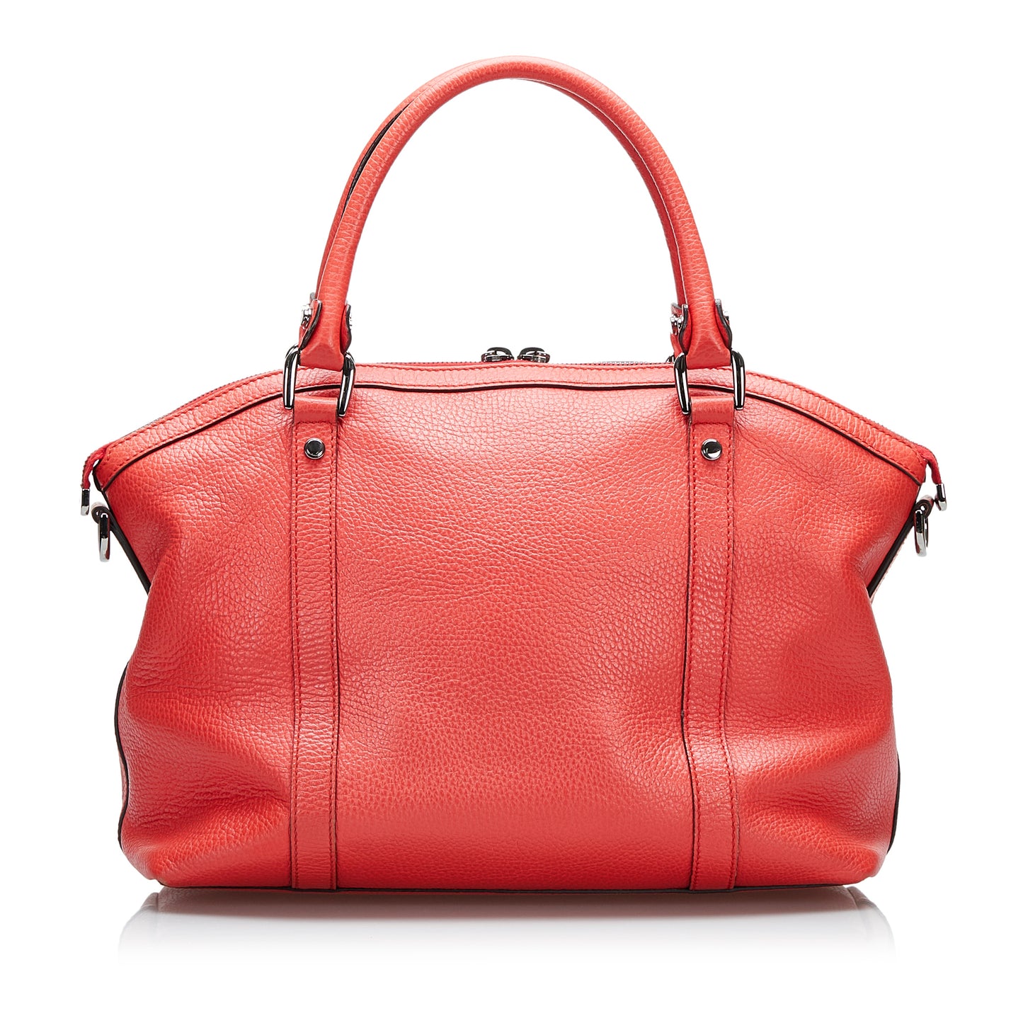 GG Charm Dome Leather Handbag