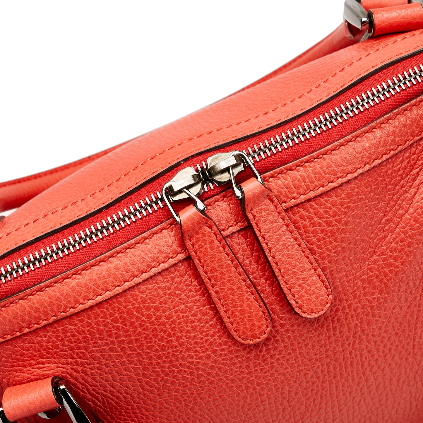 GG Charm Dome Leather Handbag