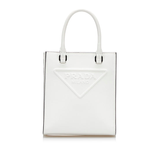 Logo Embossed Mini Tote