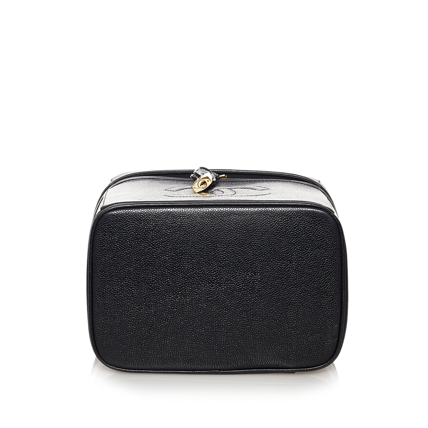 CC Caviar Leather Vanity Bag
