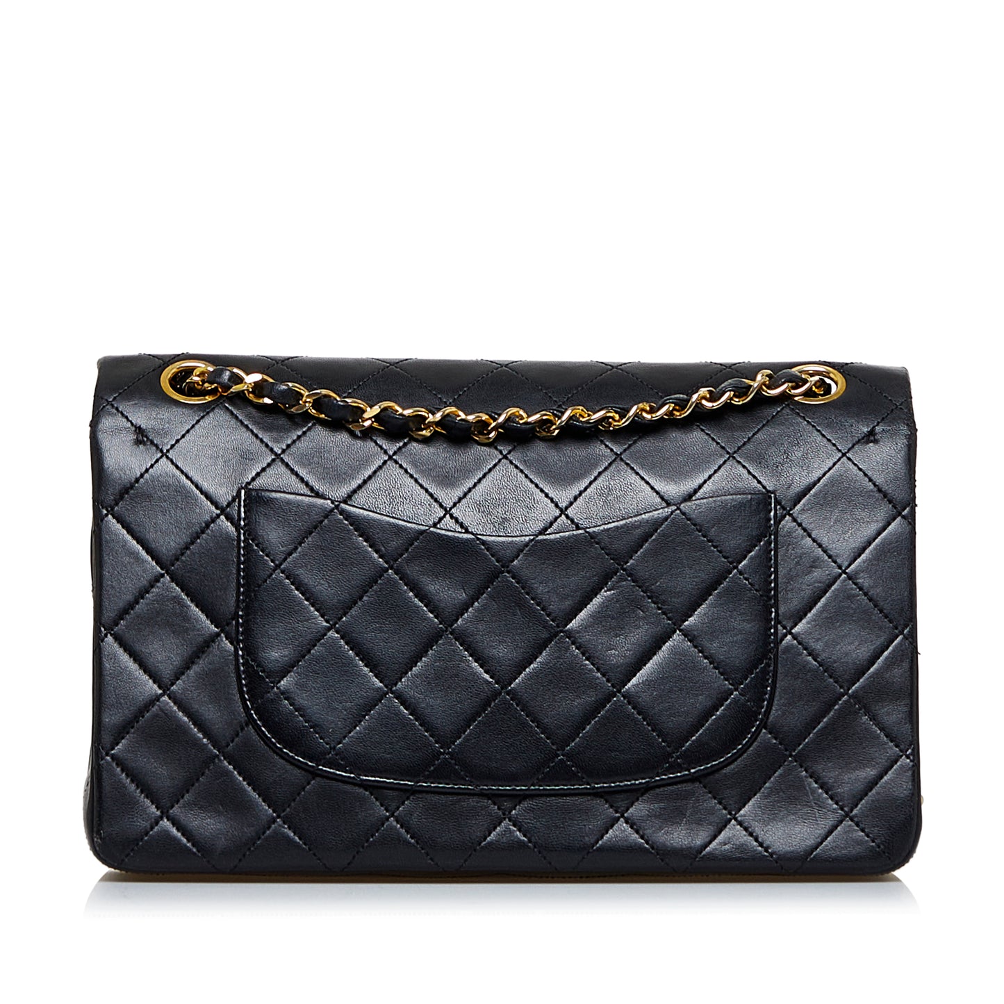 Small Classic Lambskin Double Flap