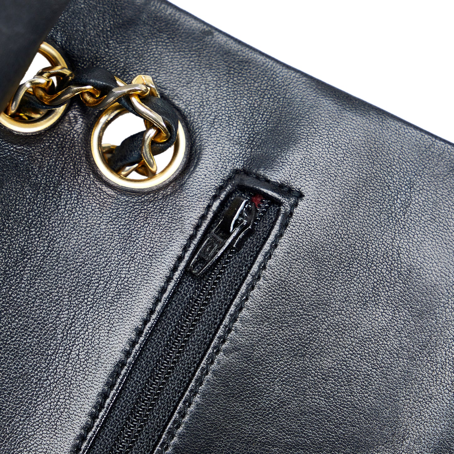 Small Classic Lambskin Double Flap