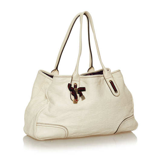 Princy Leather Tote Bag