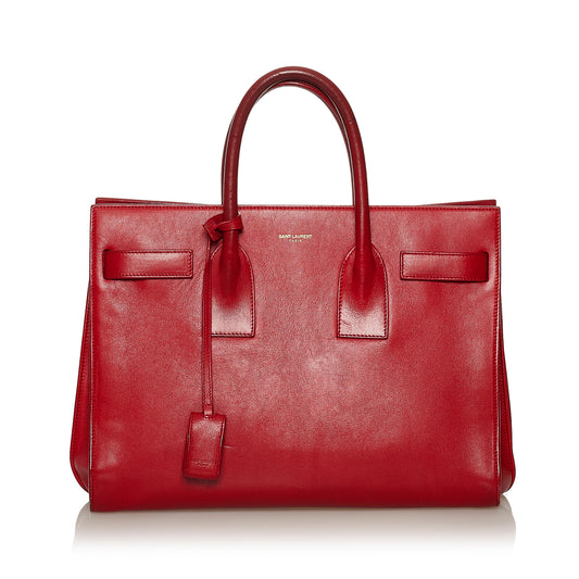 Small Sac de Jour Leather Satchel