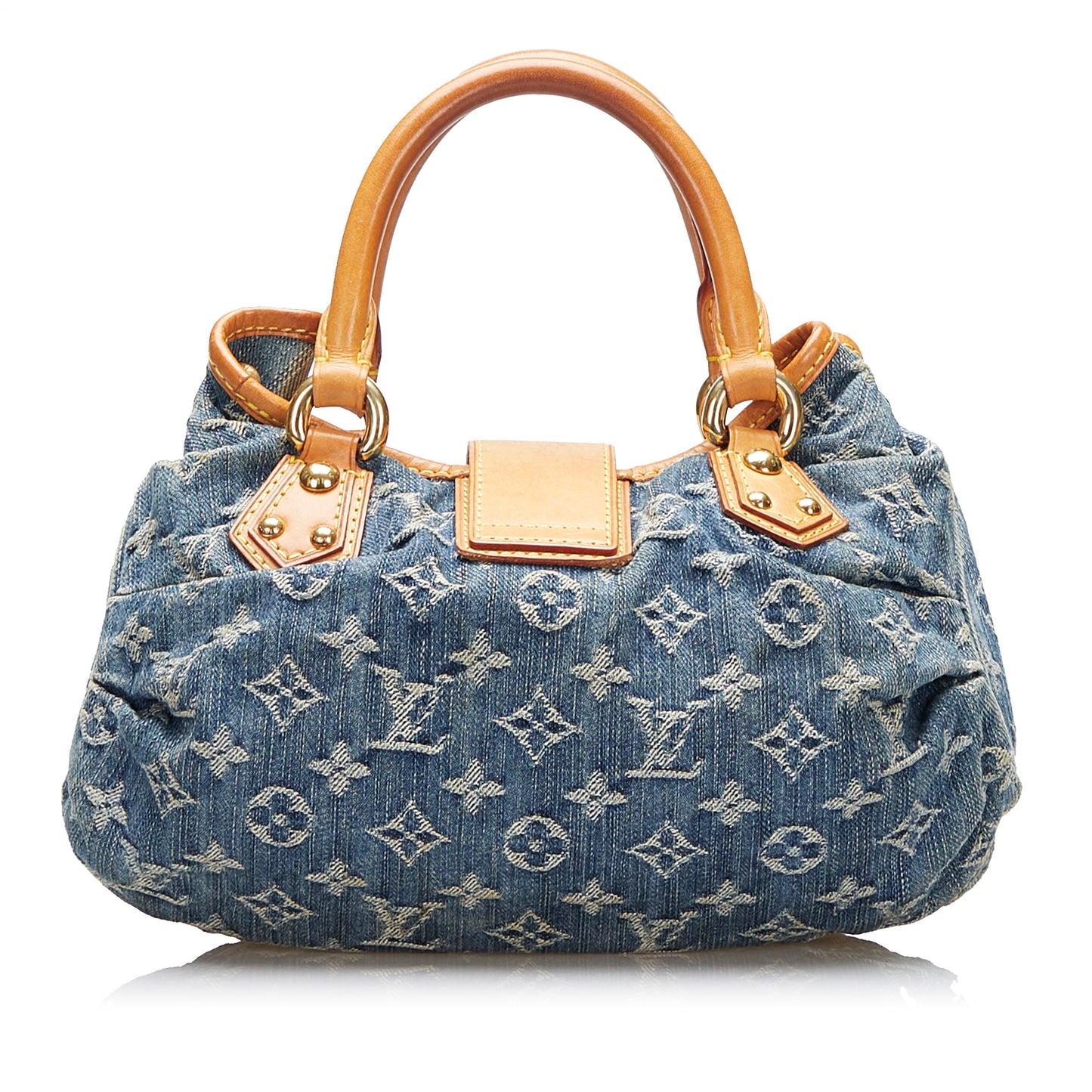 Monogram Denim Pleaty