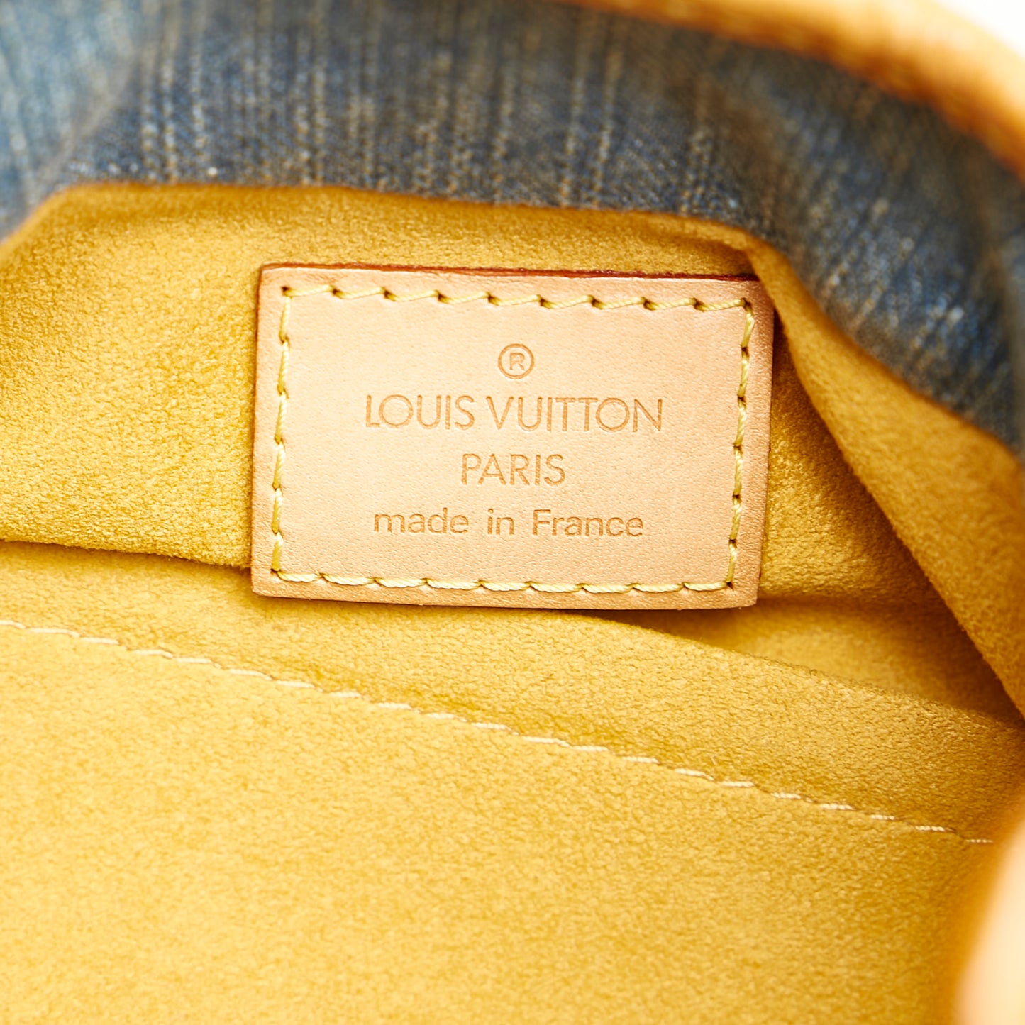 Monogram Denim Pleaty
