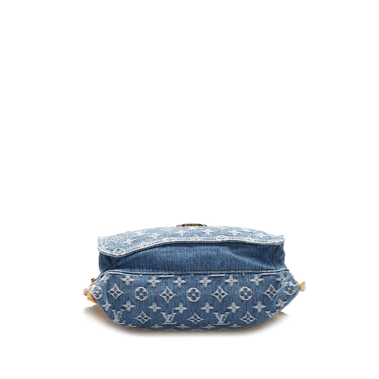 Monogram Denim Sac Plat