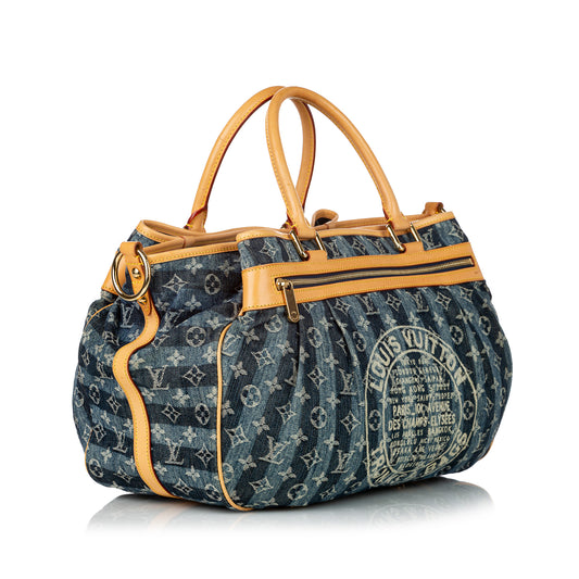 Monogram Cabas Raye Porte Epaule