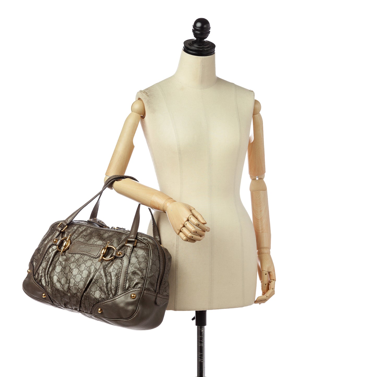 Guccissima Jockey Boston Bag